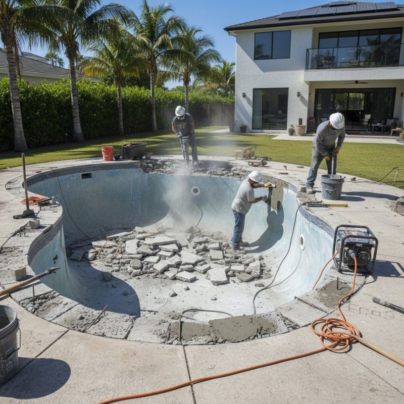Concrete Pool Repair