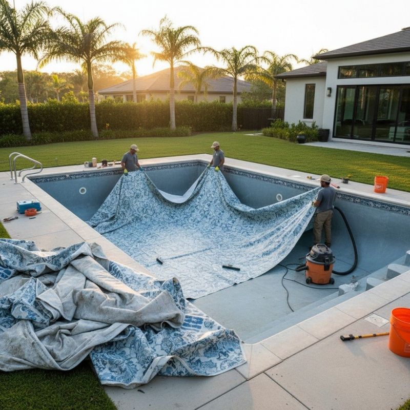 Inground Pool Liner Service
