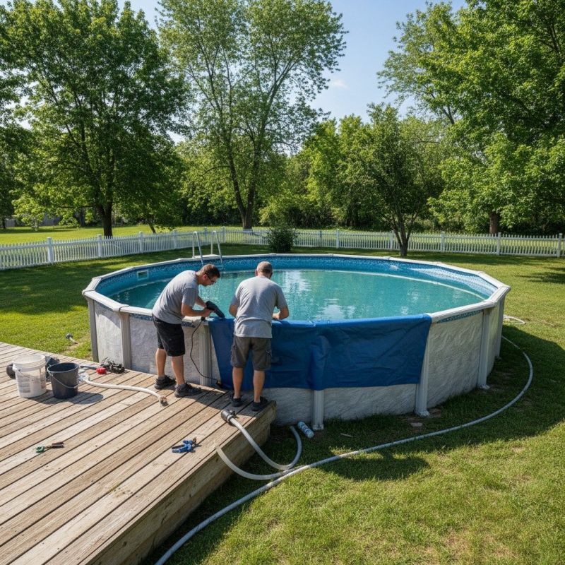 Contact About Above Ground Pool Liner Repair